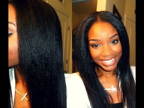 how to apply a u part lace wig