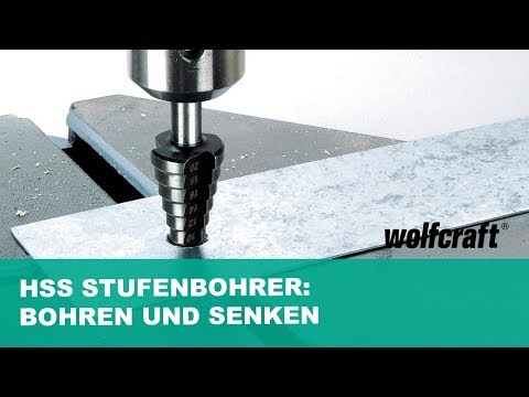 wolfcraft HSS Stufenbohrer 2515000, 2516000, 2585000