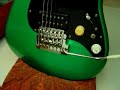 1985 Fender Stratocaster humbuckers, MIJ Metalflake Green