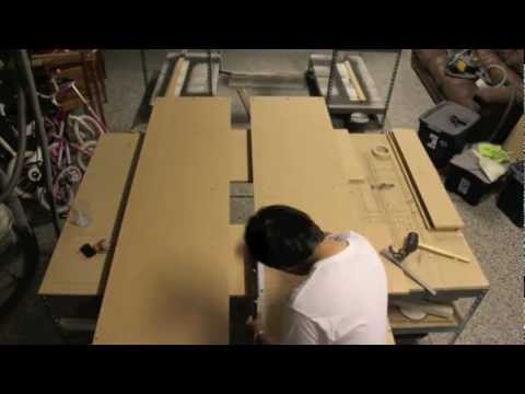 how to build garage cabinets