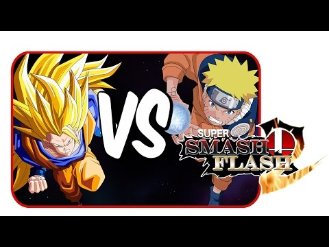Goku Vs Naruto! | Super Smash Flash 2