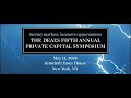 at the deal's fifth annual private capital symposium, gary parr, vice chairman at lazard, explained what happened with bear stearns. 

