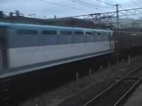 関門のＥＦ８１機関車４重連