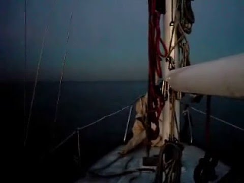 Puesta de sol en el Rio de la Plata