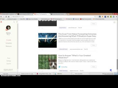 how to improve klout score