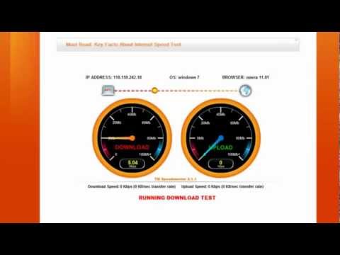 how to test internet speed tm