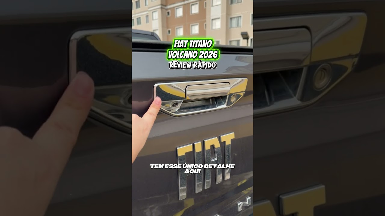 Fiat Titano 2026: O que mudou na versão Volcano? 🤔🛠️
