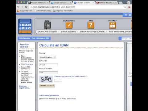 how to locate my iban number