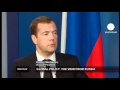 euronews interview - Medwedew: Russland ist ein Freund Syriens