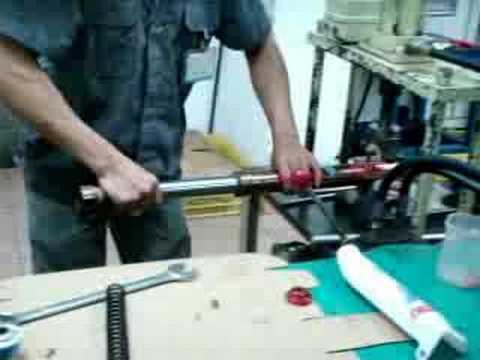 how to change fork oil on a kx85