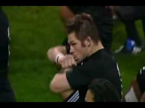 Wales versus New Zealand Haka and intervention (video clip)