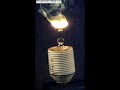 High speed camera, light bulb