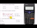 Convert hexadecimal number to binary and decimal