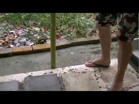 lajota de cimento - APRENDA A FAZER LAJOTAS DE CONCRETO EM CASA, PARA A SUA CALÇADA. UMA MANEIRA PRATICA E RÁPIDA ALEM DE ECONÔMICA, VÍDEO PRODUZIDO PELO SHOW DO MIRO***