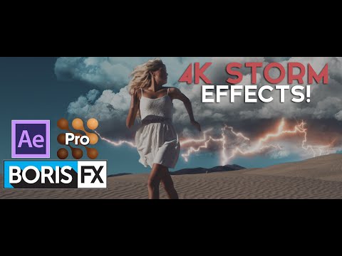 After Effects/Mocha/BorisFX Tutorial: Composite Storm Effects!