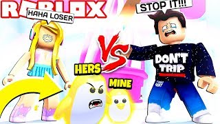 The Mean Girl Attacked My Golden Penguin In Adopt Me Roblox Minecraftvideos Tv