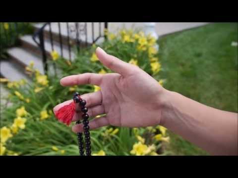 how to meditate with mala beads