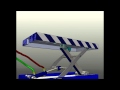 Small Hydraulic Scissor Lift Animation (solidworks)