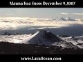 Hawaii Mauna Kea Snowboarding Dec 2007
