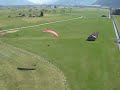 PPG Powered Paraglider Trike Landing From Above