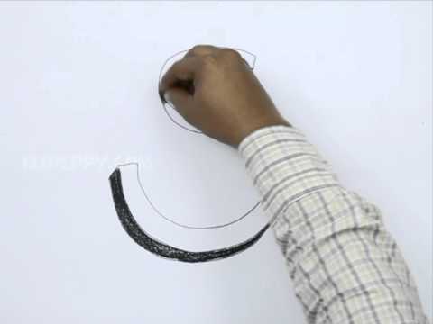 how to draw a 3d s'step by step