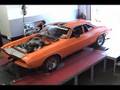 73 challenger chassis dyno from above