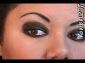 heavy gothic look