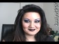 heavy gothic look