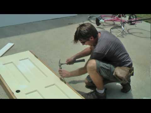 how to make a door frame