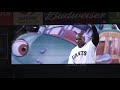 BARRY BONDS AFTER THE RECORD BREAKING HOME RUN BARRY BONDS AFTER THE RECORD BREAKING HOME RUN