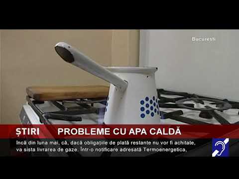 Bucureștenii ar putea rămâne fără apă caldă