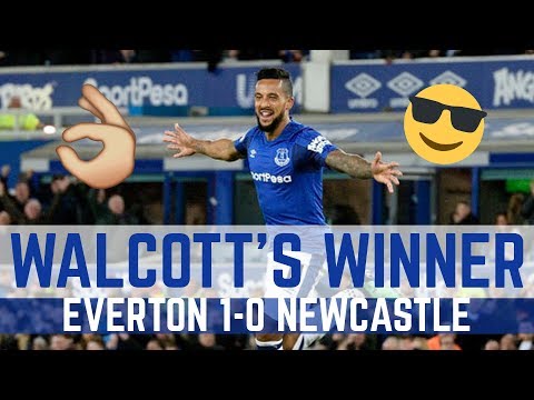 Video: WALCOTT'S WINNER! - EVERTON 1-0 NEWCASTLE