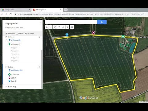 video-linktoworks-Creating property field map in Google Maps