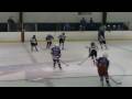 Helland to Nisbet hockey goal