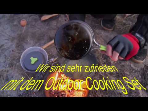 TTLife Camping Geschirr Outdoor Kochset