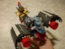 BIONICLE Matoran of time on his Sky glider