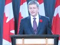 Harper on CBC reporter Melissa Fung\