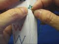 Smocking 101-Lesson 3 Part 2 - The Trellis Stitch