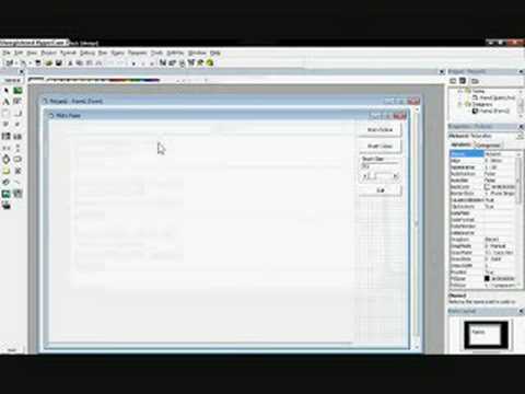 how to make paint in vb 6.0