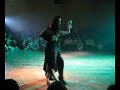 Los campeones del segunto Campionato Metropolitano de milonga 2007 en Buenos Aires, Alejandro Hermida y Silvana Anfossi bailan 