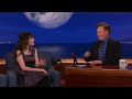she's got an earthquake go-bag, but made sure that the food isn't so delicious that she'd be tempted to snack from it.more conan @ http://teamcoco.com/video ...