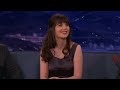 she's got an earthquake go-bag, but made sure that the food isn't so delicious that she'd be tempted to snack from it.more conan @ http://teamcoco.com/video ...