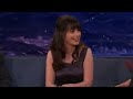 she's got an earthquake go-bag, but made sure that the food isn't so delicious that she'd be tempted to snack from it.more conan @ http://teamcoco.com/video ...