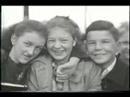 shot from the front of carr junior high, 1940