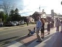 \"Crowd\" at the Indian Lake, NY Sesquicentennial parade