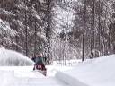 Kubota B3030HSDC tractor & snowblower