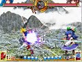東方緋想天 比那名居天子コンボ