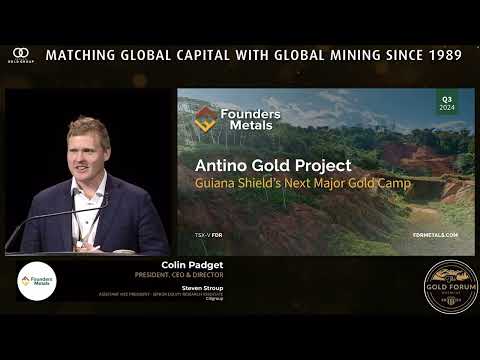  Denver Gold Presentation by President & CEO, Colin Padget