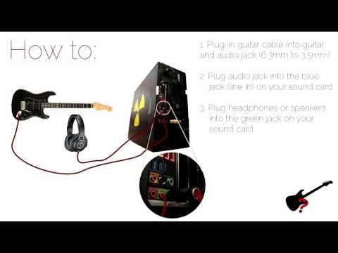 video-linktoworks-How to connect guitar or bass to PC UnderMinute Video