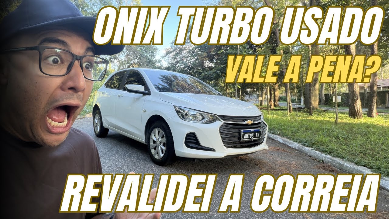 CHEVROLET ONIX TURBO USADO VALE A PENA? REVALIDEI A CORREIA! Como é a manutenção?